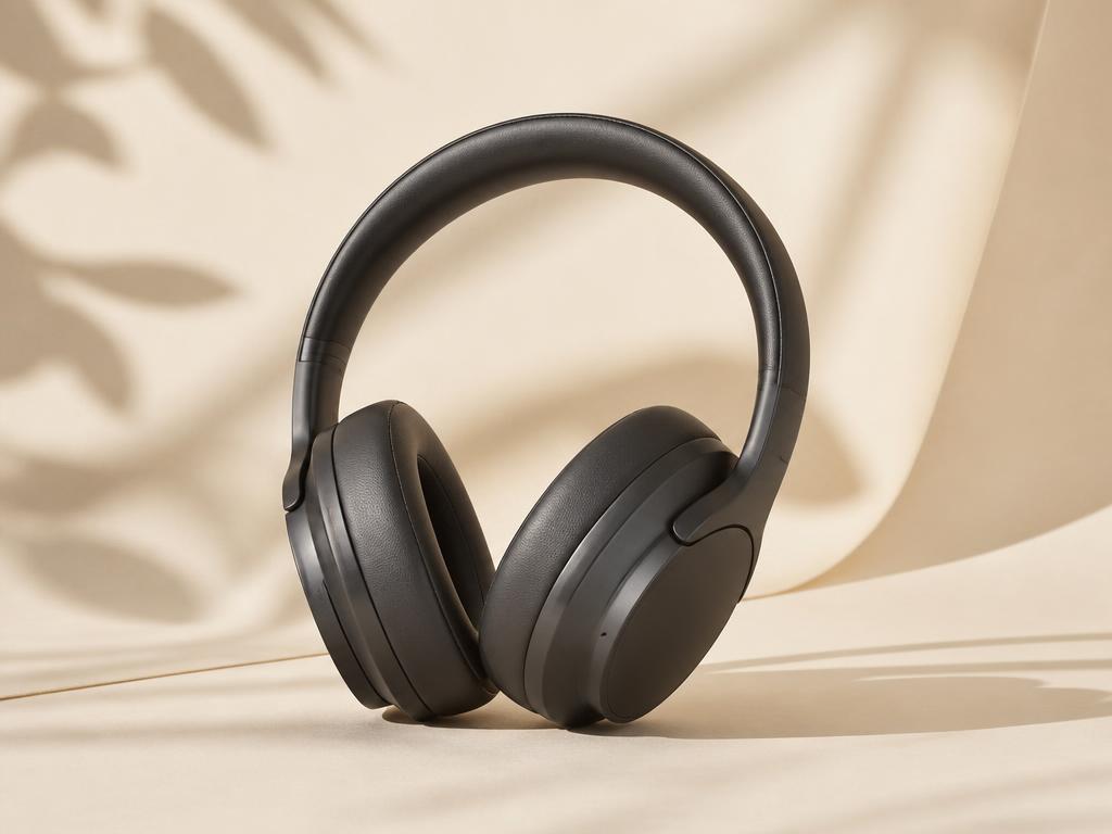 Wireless noise-cancelling headphones
