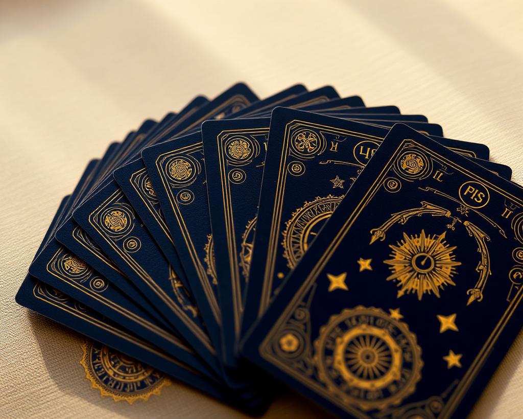 Illustrated tarot & oracle deck